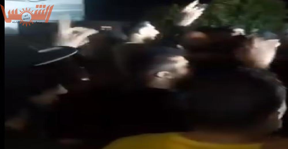 تظاهرة مسائية